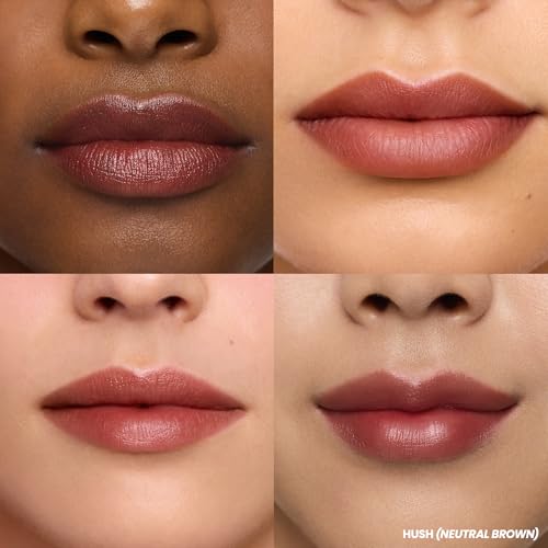 Wonderskin Wonder Blading All Day Lip Stain Peel Off Masque - Long Lasting, Waterproof & Transfer Proof Brown Lip Tint, Matte Finish Peel Off Makeup (Hush Masque)