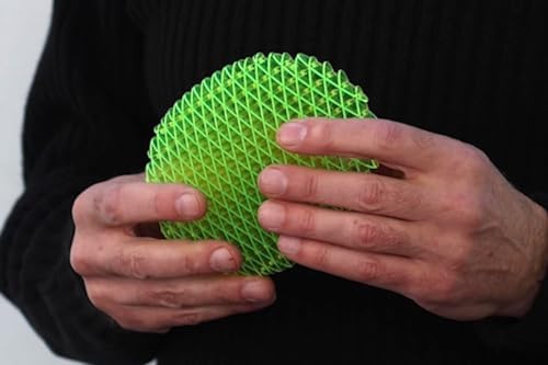 Morf Fidget Worm Toy - Desk Fidgets for Adults - Quiet Worm Fidget Toy Sensory Toys - Fun and Interactive Fidget Toy for Kids - USA Patent Pending Figgy Toys(Green, Big)
