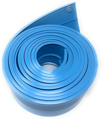 FlexTrack 5000 Flexible Race Car Track for Kids Toy with Suction Cups Compatible with Hot Wheels and Diecast 1/64th Cars and More 15 Feet Long Rolls Up Portable Racetrack (Daytona Blue)