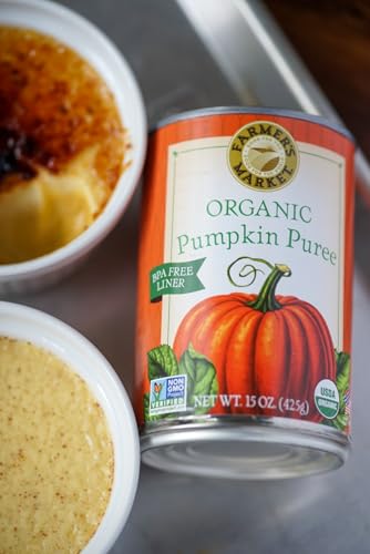 Farmer's Market Foods Canned Organic Pumpkin Puree, 15 Ounce (Pack of 12)