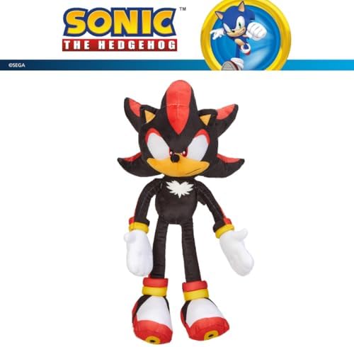 Franco Sonic Shadow The Hedgehog Anime Kids Bedding Super Soft Plush Cuddle Pillow Buddy, One Size, (Officially Licensed Product)