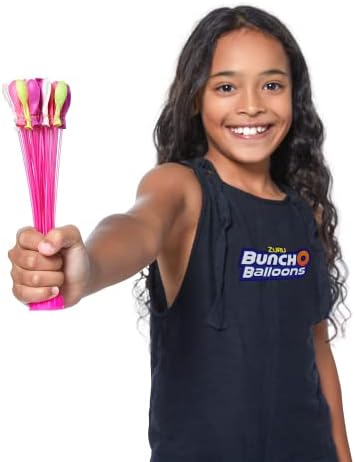 ZURU BUNCH O BALLOONS - 350 Rapid-Fill Crazy Color Water Balloons (10 Pack) Amazon Exclusive