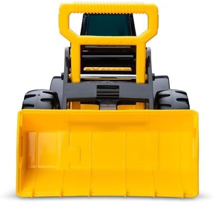 Tonka Steel Classics Front Loader - Made with Steel & Sturdy Plastic, Yellow Toy Construction Truck, Boys and Girls, Kids, Toddlers, Ages 3+