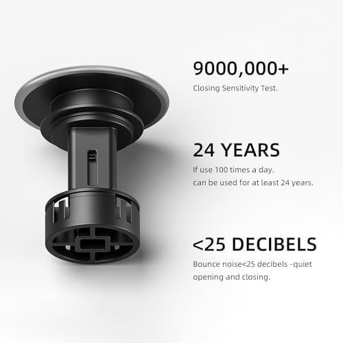 Bathroom Faucet Brushed Nickel Modern Waterfall Bathroom Sink Faucet with Single Handle Suitable for 1 or 3 Holes,Supply Deck Plate and Hose