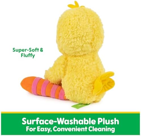 GUND Sesame Street Official Big Bird Take Along Buddy Plush, Premium Plush Toy for Ages 1 & Up, Yellow, 13”