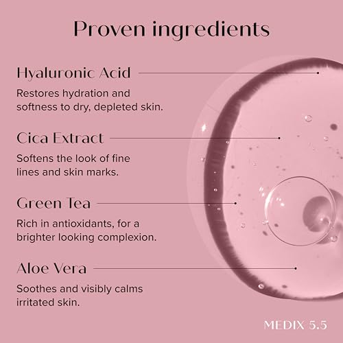 Medix 5.5 Anti Aging Skin Care 3PC Set | Retinol Body Cream + Exfoliating AHA Glycolic Acid Foaming Face Wash & Body Wash + Hyaluronic Acid Serum Booster, Cleanse + Treat + Hydrate Skincare Set, 3PC