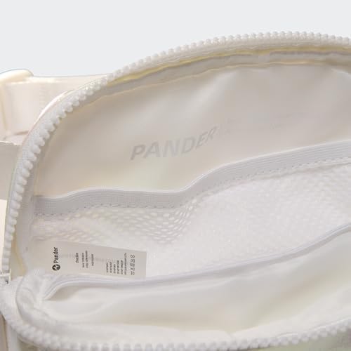 Pander Two Way Zipper Fanny Pack Nylon Everywhere Belt Bag for Women, Water Repellent Waist Packs, Crossbody Bags with Adjustable Strap(Iridescent).