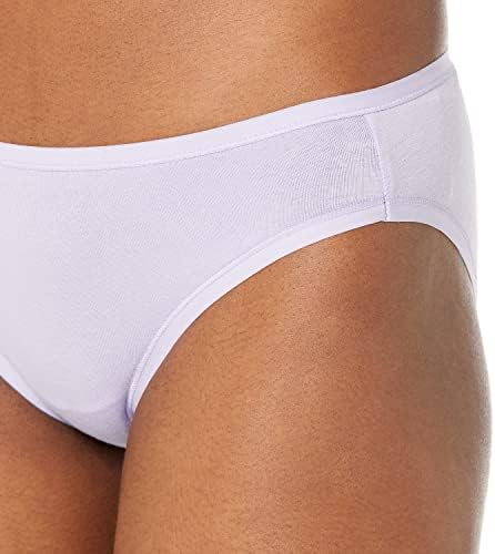 Amazon Essentials Women's Cotton Bikini Brief Underwear (Available in Plus Size), Multipacks