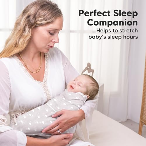 Baby Swaddle Sleep Sacks with Zipper - 3-Pack Swaddles for Newborns 0-3 Months, Infant, Baby Girls, Boys, Soft & Durable Newborn Sleep Sack, Easy Diaper Change Swaddling Blanket (Aspire)