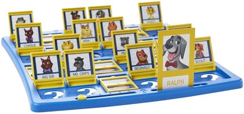 Hasbro Gaming Guess Who? Board Game, with People and Pets Cards, The Original Guessing Game for Kids, Ages 6 and Up (Amazon Exclusive)