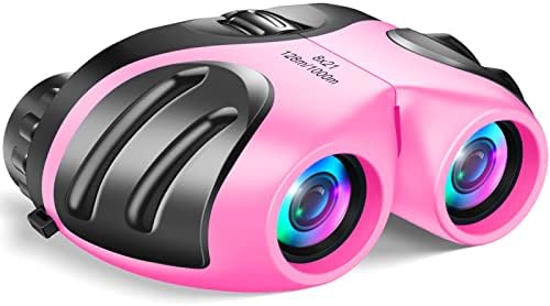 LET'S GO! Binocular for Kids, Compact High Resolution Shockproof Binoculars
