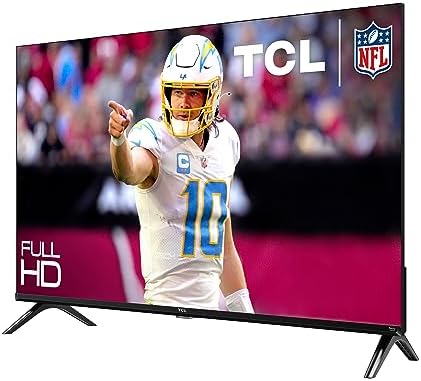 TCL 32-Inch Class S3 1080p LED Smart TV with Fire TV (32S350F, 2023 Model), Alexa Built-in, Apple AirPlay Compatibility, Streaming FHD Television,Black