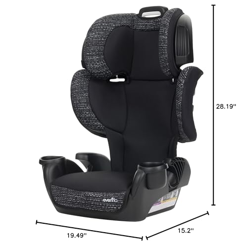Evenflo GoTime LX Booster Car Seat (Chardon Black)