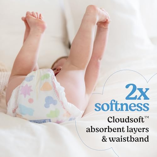 Huggies Size 1 Diapers, Snug & Dry Newborn Diapers, Size 1 (8-14 lbs), 128 Count, Packaging May Vary
