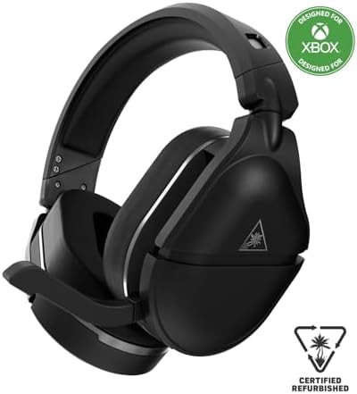 Turtle Beach Stealth 700 Gen 2 MAX Multiplatform Amplified Wireless Gaming Headset - Xbox Series X|S, Xbox One, PS5, PS4, PC – Bluetooth, 40-Hr Battery, 50mm Speakers- Black (Renewed)