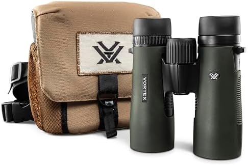 Vortex Optics Diamondback HD 8x42 Binoculars - HD Optical System, Non-slip Grip, Waterproof, Fogproof, Shockproof, Included GlassPak - Unlimited, Unconditional Warranty
