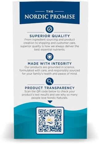 Nordic Naturals Ultimate Omega, Lemon Flavor - 210 Soft Gels - 1280 mg Omega-3 - High-Potency Fish Oil with EPA & DHA - Promotes Brain & Heart Health - Non-GMO - 105 Servings