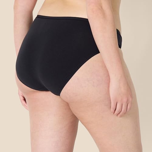 Amazon Essentials Women's Cotton Bikini Brief Underwear (Available in Plus Size), Multipacks