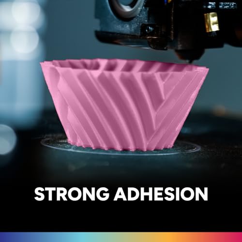 OVERTURE PLA Filament 1.75mm, Neatly Wound 3D Printer Filament 1kg Spool (2.2lbs), Dimensional Accuracy +/- 0.02 mm, Fit Most FDM 3D Printers (Pink)