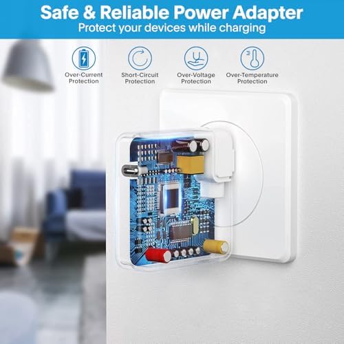 Mac Book Pro Charger-118W USB C Fast Charger Power Adapter Compatible with MacBook Pro/MacBook Air 16 15 14 13 Inch, M1 M2 M3 M4, New iPad Pro and All USB C Device, 6.6ft Charge Cable