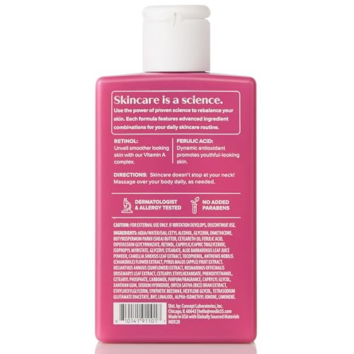 Medix 5.5 Retinol Body Lotion Firming Moisturizer | Crepey Skin Care Treatment | Retinol Body Cream | Firming Cream Targets Look Of Crepe Skin, Wrinkles, & Sagging, 3 Fl Oz Travel Size, 3-Pack