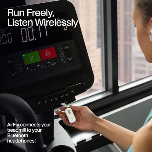 Twelve South AirFly SE | Bluetooth Wireless Audio Transmitter Adapter for AirPods/Headphones, 20+ Hr Battery, Works with 3.5mm aux Jacks on Airplanes, TVs, Gym Equipment, and Travel