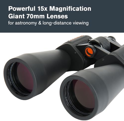 Celestron 71007 SkyMaster 12x60mm Porro Prism Binoculars with Multi-Coated Lens, BaK-4 Prism Glass and Carry Case, Black
