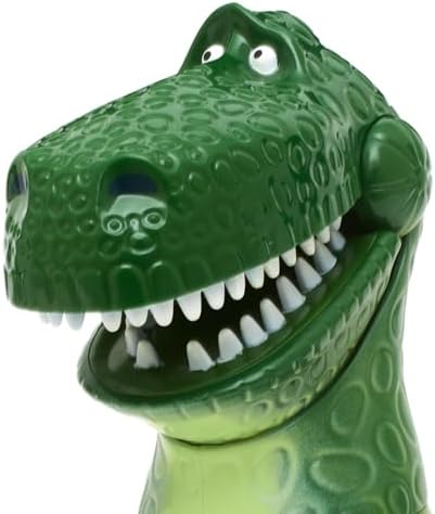 Disney Store Official Rex Interactive Talking Action Figure from Toy Story, Features Sounds and Phrases from The Movies, Interacts with Other Figures and Toys