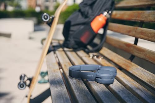 Sony WH-CH520 Wireless Headphones Bluetooth On-Ear Headset with Microphone, Blue New