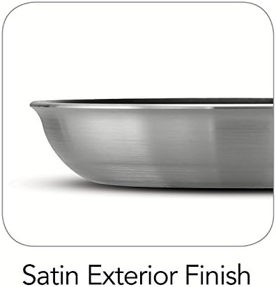 Tramontina Professional 10-Inch Non Stick Frying Pan, Heavy-Gauge Aluminum Skillet with Reinforced Nonstick Coating, Red Handle, Dishwasher and Oven Safe