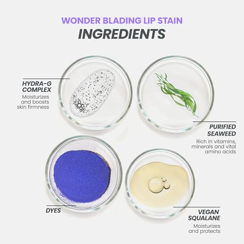 Wonderskin Wonder Blading All Day Lip Stain Peel Off Masque - Long Lasting, Waterproof and Transfer Proof Pink Lip Tint, Matte Finish Peel Off Makeup (Charming Masque)