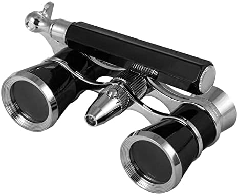 Aroncent Opera Glasses Binoculars 3X25 Mini Compact Binoculars with Handle for Adults Kids Women Vintage Theater Musical Concert