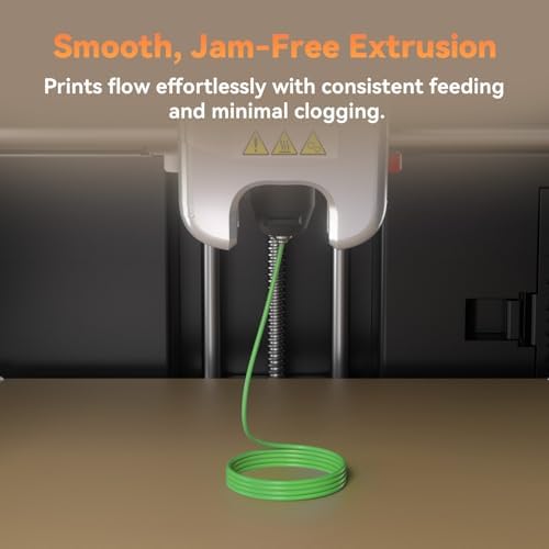 FLASHFORGE PLA Filament 1.75mm +/- 0.02mm, Matte Green 3D Printer Filament 1kg (2.2lbs) Spool, Excellent Printing Performance, Easy to Use for Most FDM 3D Printers