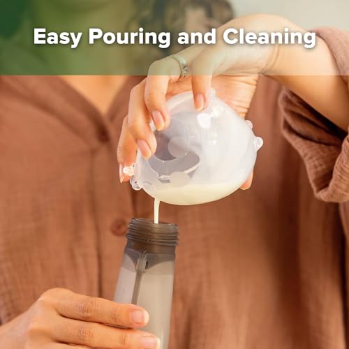 haakaa Ladybug Milk Collector Breast Milk Saver Breast Shell for Breastfeeding, Collect Breastmilk Leaks, Skin-Friendly and Easy to Wear (1.4oz/40ml,1PC)