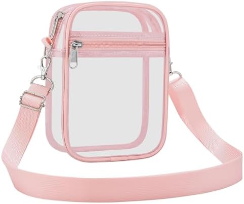 USPECLARE Clear Purse Stadium Approved CrossBody Bag for Men and Women