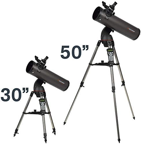 Celestron 31145 NexStar 130SLT Portable Computerised Newtonian Reflector Telescope with Quick-Release Fork-arm Mount, Accessory Tray and 'Starry Night' Special Edition Software, Grey
