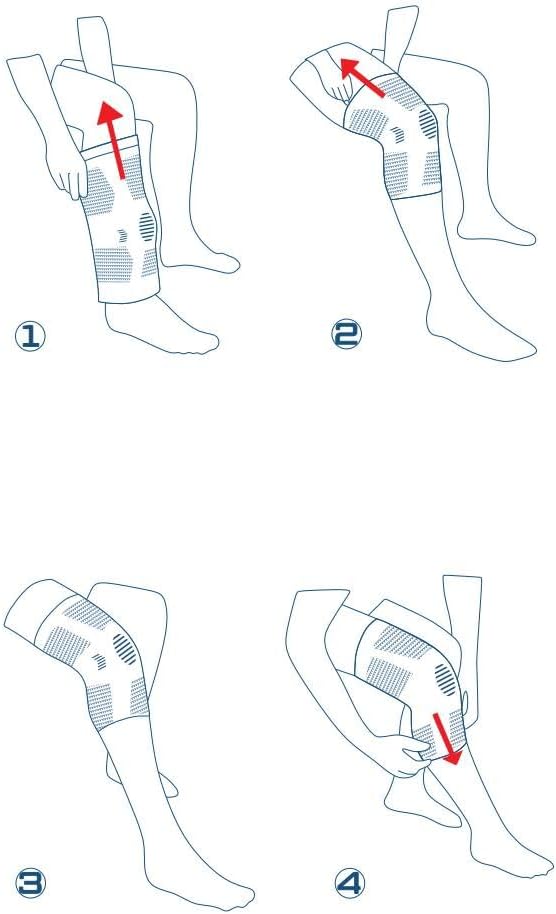 NEENCA Professional Knee Brace for Pain Relief, Medical Knee Support with Patella Pad & Side Stabilizers, Compression Knee Sleeve for Meniscus Tear, ACL, Joint Pain, Runner, Workout - FSA/HSA APPROVED