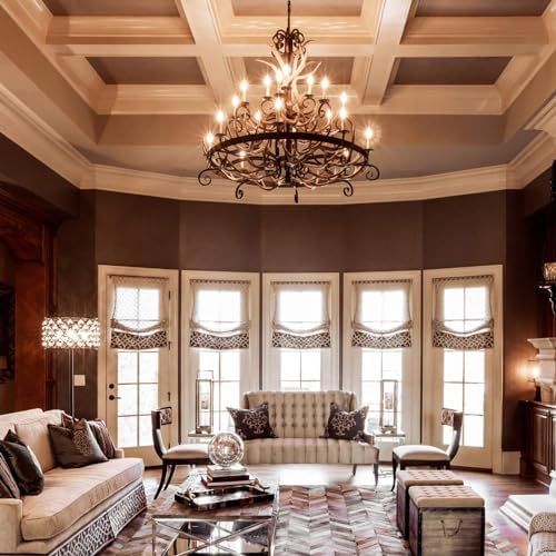 12-Pack Dimmable E12 LED Candelabra Bulbs 40Watt Equivalent, 2700K Warm White, 450Lumens, 4W B11 Vintage Chandelier Light Bulbs, LED Filament Clear Glass Candle Lamp for Ceiling Fan Home Decor1