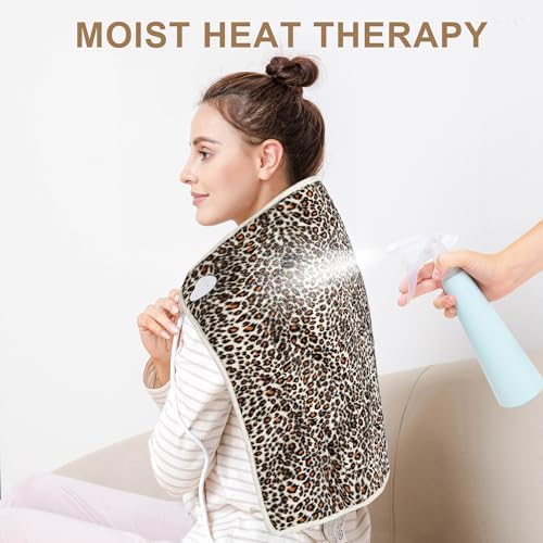 Heating Pad,Electric Heating Pads for Back,Hot Heated Pad for Abdomen,Shoulder,Knee,Multiple Temp and Auto Shut Off