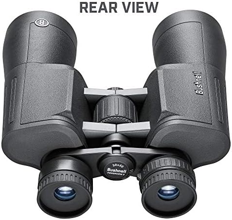 Bushnell PowerView 2 Binoculars, High-Definition Binoculars with Multi-Coated Lenses, Durable Aluminum Alloy Chassis, Wide Field of View, Ideal for Wildlife Observation, Hiking and Sporting Events