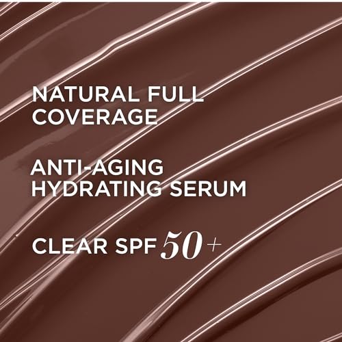 IT Cosmetics CC+ Cream - Full-Coverage Foundation With SPF 50, Color Corrector & Anti-Aging Serum, Formulated With Niacinamide & Hyaluronic Acid, Natural Finish, For All Skin Types, 1.08 fl oz
