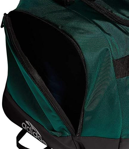 adidas Unisex Defender 4.0 Gym Duffel Bag for Men and Women, Team Dark Green, Medium (66L)