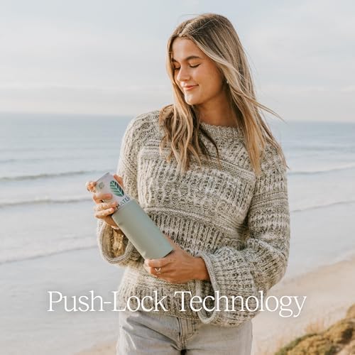 BrüMate Hopsulator Slim Can Cooler Insulated for 12oz Slim Cans | Skinny Can Insulated Stainless Steel Drink Holder for Hard Seltzer, Beer, Soda, and Energy Drinks (Nightfall Blue)