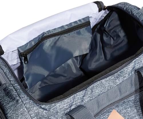 adidas Unisex Defender 4.0 Gym Duffel Bag for Men and Women, Jersey Onix Grey/Rose Gold/Onix Grey, Small (38L)