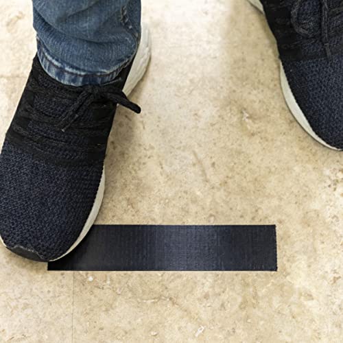 Duck Color Duct Tape 3-Pack, 1.88 Inches x 30 Yards, 90 Yards Total, 3-Roll Pack, Black, 3 Piece (242913)