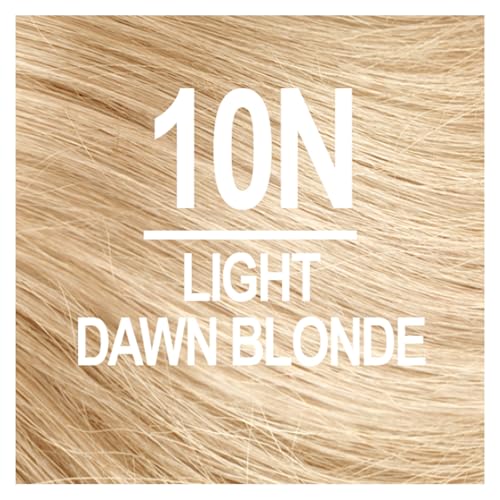 Naturtint 10N Light Dawn Blonde Permanent Hair Color (Pack of 6), Ammonia Free, Vegan, Cruelty Free, up to 100% Gray Coverage, Long Lasting Results (Packaging may vary)
