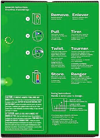 Gain Laundry Detergent Liquid Soap Eco-Box, Ultra Concentrated High Efficiency (HE), Original Scent, 96 Loads
