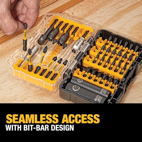 DEWALT Screwdriver Bit Set, Impact Ready, FlexTorq, 40-Piece (DWA2T40IR)