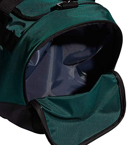 adidas Unisex Defender 4.0 Gym Duffel Bag for Men and Women, Team Dark Green, Small (38L)