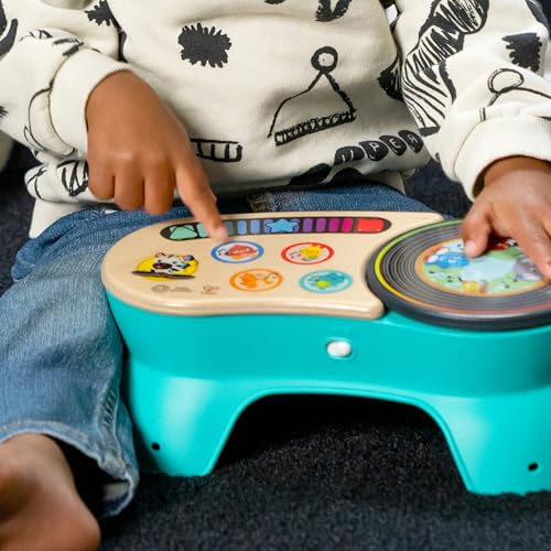 Baby Einstein + Hape DJ Discovery Musical Toy Turntable, Ages 6 Months and Up